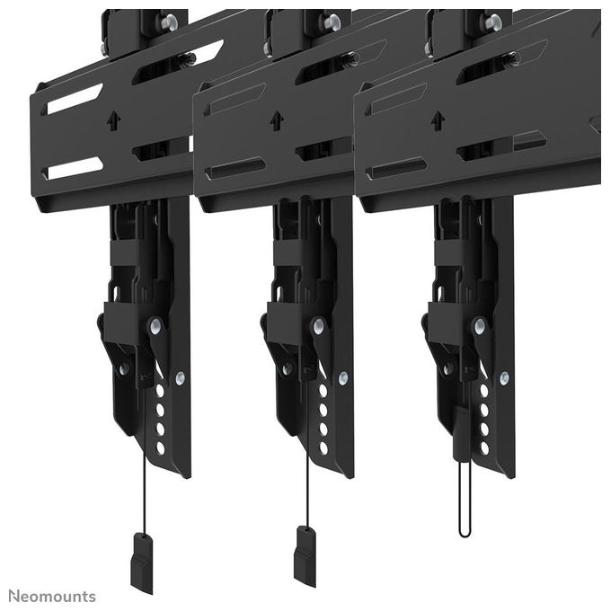 Neomounts WL35S-910BL16 Supporto TV per Colonna 40-75'' Inclinabile 12° 50 Kg Diam 25-100 cm colore Nero