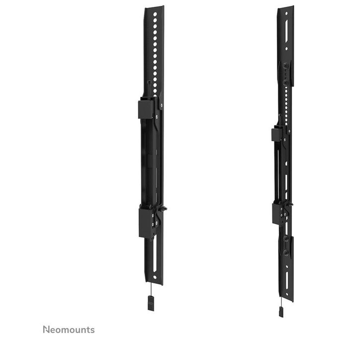 Neomounts WL30S-950BL19 Supporto a Parete Fisso per TV 55-115 Pollici fino a 160 Kg VESA 100x100-1500x900 Sistema Magnetico Pull and Release colore Nero