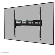 Neomounts WL30S-950BL19 Supporto a Parete Fisso per TV 55-115 Pollici fino a 160 Kg VESA 100x100-1500x900 Sistema Magnetico Pull and Release colore Nero