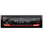JVC KD-X282DBT Autoradio 1 DIN DAB+ Bluetooth 4.2 200W USB AUX Display LCD colore Nero