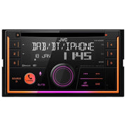 JVC KW-DB95BT Autoradio 2 DIN Sintolettore CD DAB Bluetooth 4.2 200W USB AUX Amazon Alexa colore Nero
