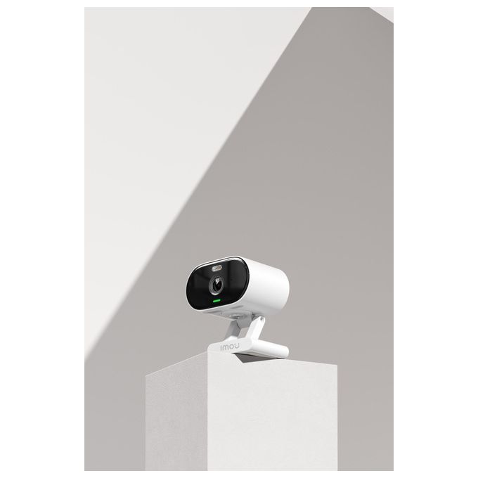 Imou IPC-C22FP Versa Telecamera IP WiFi 2MP Full HD 1080p Interno Esterno IP65 Sirena 120 dB Faretto Visione Notturna colore Bianco
