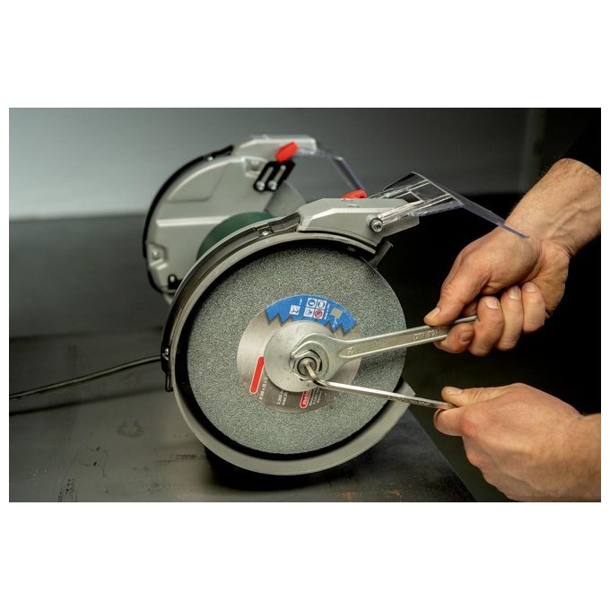 Metabo 604210000 DSD 200 Plus Levigatrice 750 W 2980 rpm con Luce LED e Supporto Regolabile colore Nero Verde Grigio