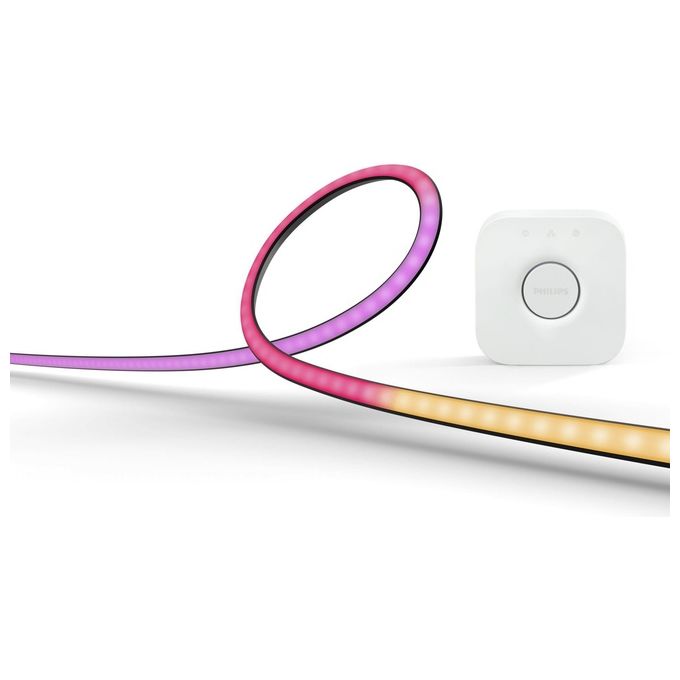 Philips Hue 929003498602 Hue Play Gradient Lightstrip per Monitor 32'' a 34'' 19 W colore Nero