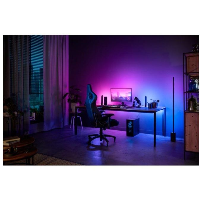 Philips by Signify 8719514434479 Hue Play Gradient Lightstrip per PC Striscia LED intelligente Bluetooth Zigbee colore Nero