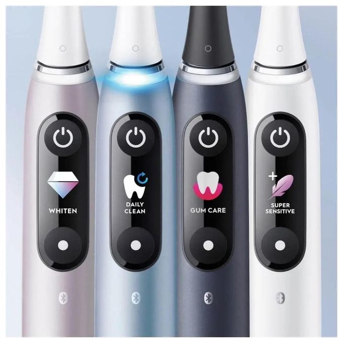 Oral-B 408666 iO Series 9N Spazzolino elettrico a vibrazione magnetica 7 modalita' Timer 2 min Schermo interattivo colore Nero