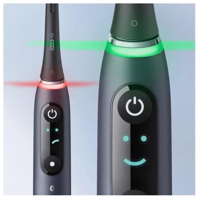 Oral-B 408666 iO Series 9N Spazzolino elettrico a vibrazione magnetica 7 modalita' Timer 2 min Schermo interattivo colore Nero