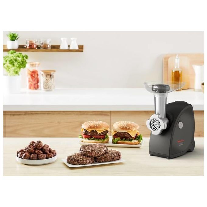 Moulinex ME472832 HV4 Successor Tritacarne 2000 W 2.3 Kg-min Lame Autoaffilanti 3 Accessori colore Nero