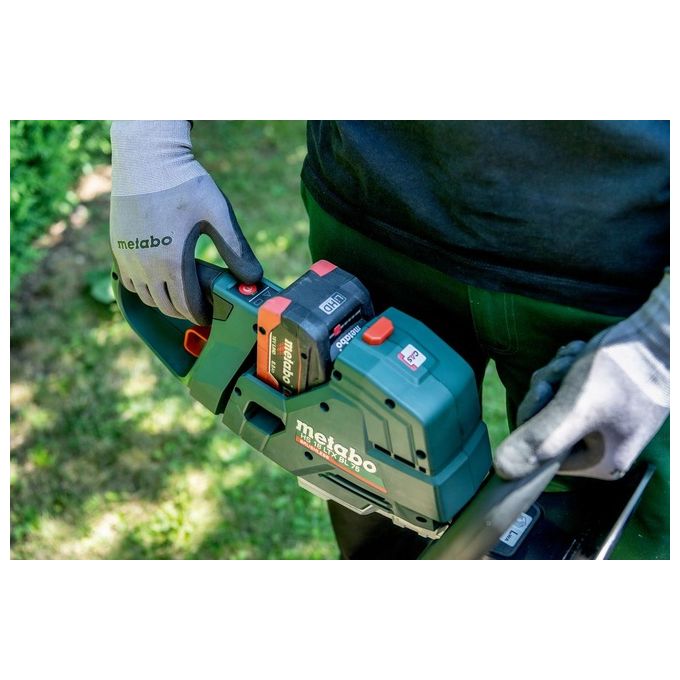 Metabo 601723850 HS 18 LTX BL 65 Tagliasiepi a batteria Lama singola 65 cm 18 V 4,2 Kg colore Nero