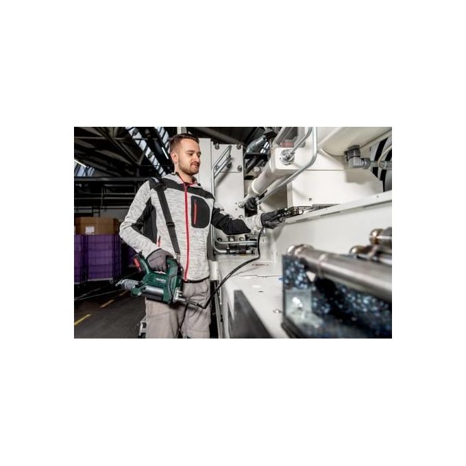 Metabo 600789850 FP 18 LTX Pistola Ingrassatrice a Batteria 18V 690 bar 400 ml Tubo 1200 mm