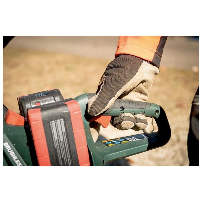 Metabo 601613850 MS Sega a catena a batteria 36 V motore senza spazzole barra 40 cm colore Nero