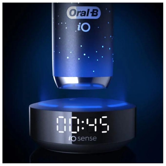 Oral-B iO Series 10 Spazzolino elettrico rotante oscillante 7 modalita' iOSense Display OLED colore Nero