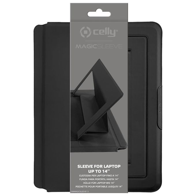 Celly Sw Laptop Sleeve 14'' Nero