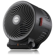 Macom Tornado Heater (mod. 938) - Termoventilatore da tavolo, potenza 2.000 W, 2 livelli di calore, termostato regolabile, funzione ventilazione, Nero