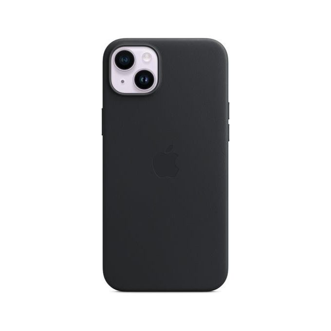 Apple MPP93ZM-A Custodia MagSafe in Pelle per iPhone 14 Plus colore Mezzanotte