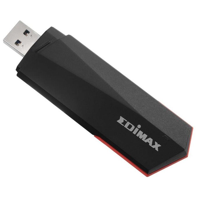 EDiMAX EW-7822UMX Adattatore Wi-Fi 6 Dual-Band USB 3.0 AX1800 fino a 1201 Mbps 2T2R WPA3 colore Nero
