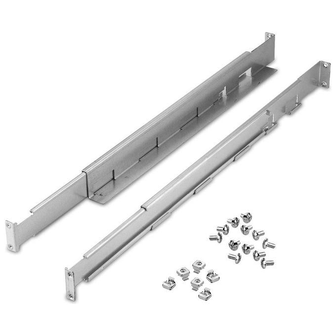 Atlantis A03-RAILKIT2 Serie 2 Staffe a Scorrimento per UPS e Battery Bank Rack 19'' 2U portata 80 Kg