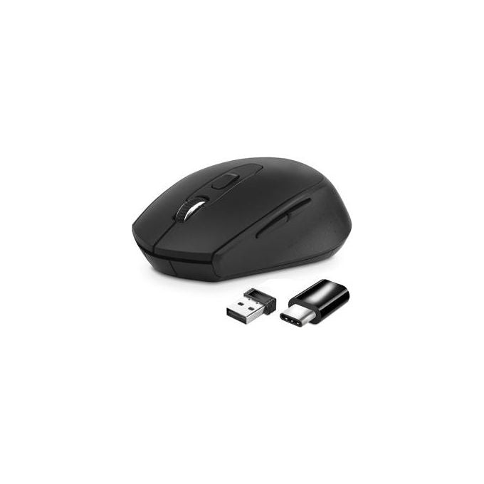Atlantis Mouse Cordless Usb Atlantis Ottico 1200dpi 6 Tasti