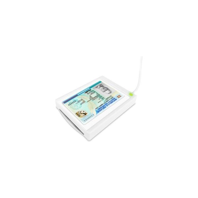 Atlantis P005-CIED331C Lettore Smart Card Combo CIE 3.0 NFC USB 2.0 CNS CRS Tessera Sanitaria SPID colore Bianco