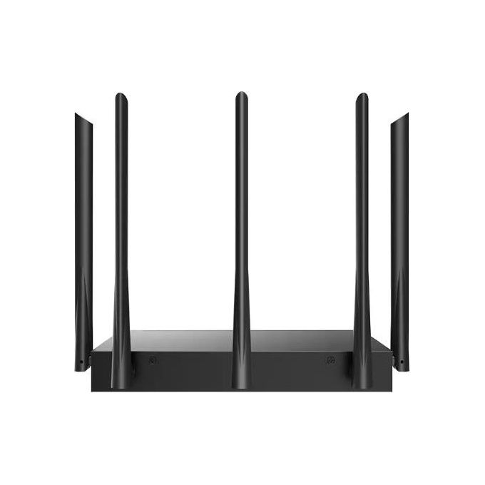 Tenda W30E Router Wireless Wi-Fi 6 AX3000 Dual Band 2.4 GHz 5 GHz 4 Porte Gigabit MU-MIMO OFDMA Beamforming colore Nero
