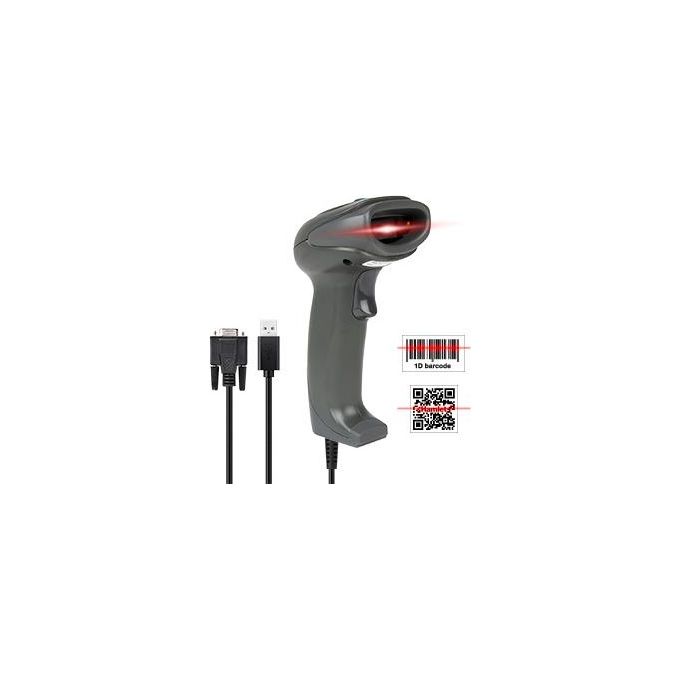 Hamlet HBCS2D100US Lettore di codici a barre portatile 1D-2D CMOS USB RS-232 2 m colore Grigio
