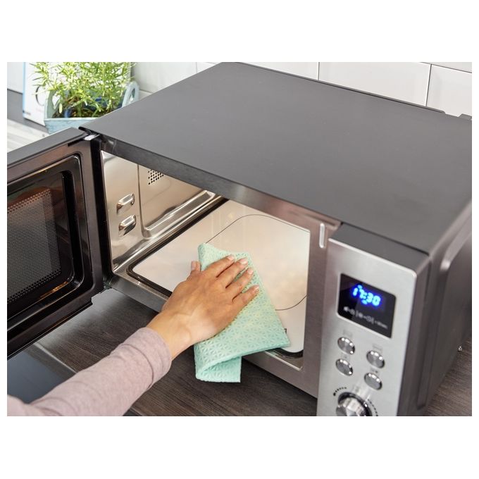 Severin MW7777 Forno a microonde Combimagnetron 25 L 900 W con funzione grill e aria calda colore Nero opaco