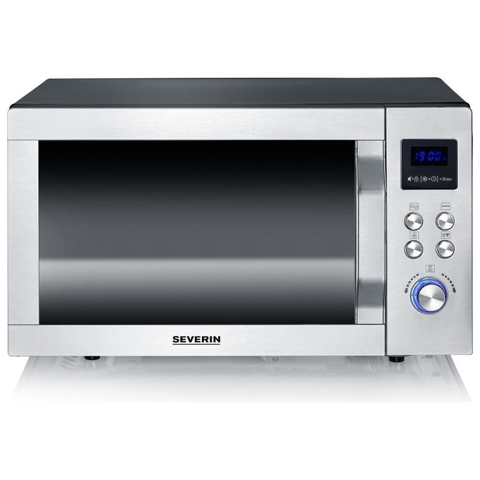 Severin MW7777 Forno a microonde Combimagnetron 25 L 900 W con funzione grill e aria calda colore Nero opaco