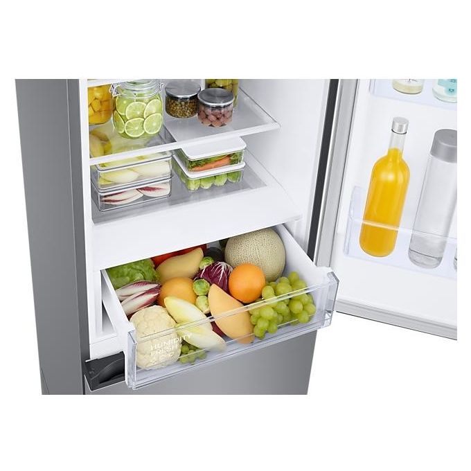 Samsung RB38C600DSA Frigorifero Combinato 390 L 203 cm Classe D 35 dB No Frost SpaceMax Wi-Fi colore Acciaio Inox