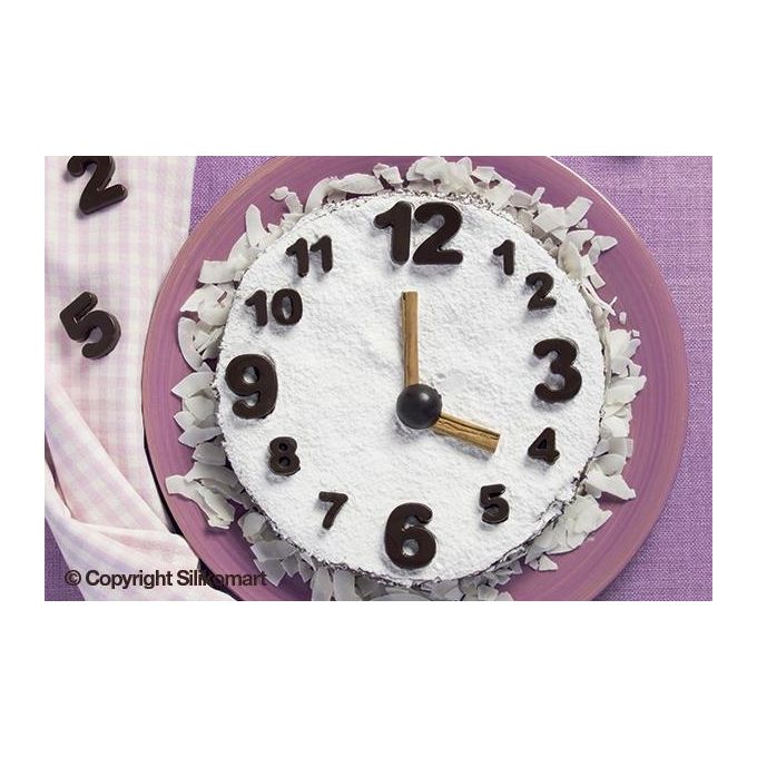 Silikomart Stampo Cioccolato Numeri Choco 123 Silicone