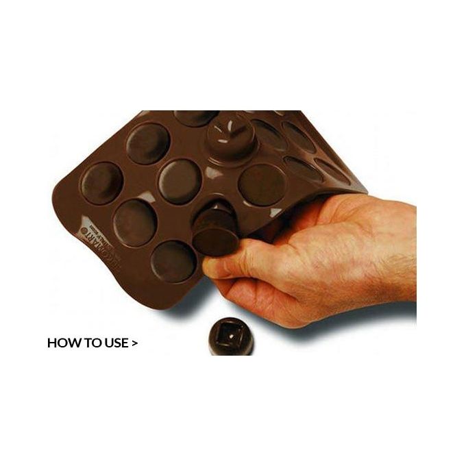 Silikomart Stampo Cioccolato Cuori Mon Amour in Silicone
