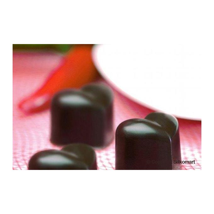 Silikomart Stampo Cioccolato Cuori Mon Amour in Silicone