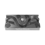 Tether Tools TETHERBLOCK MC TetherBlock Multi Cavo Supporto per Cavi Fotocamera Compatibile con USB USB3 Firewire HDMI 1-4'' e 3-8'' colore Grigio