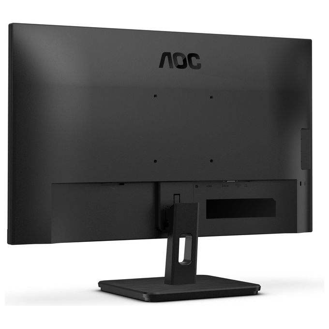 AOC 24E3UM Monitor PC 24'' Full HD 1920x1080 VA 75Hz 4ms FlickerFree Adaptive Sync Hub USB 3.2 Altoparlanti colore Nero