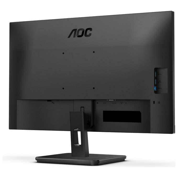 AOC 24E3UM Monitor PC 24'' Full HD 1920x1080 VA 75Hz 4ms FlickerFree Adaptive Sync Hub USB 3.2 Altoparlanti colore Nero