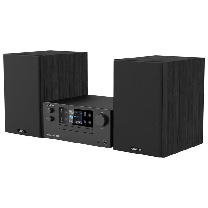 Kenwood M-925DAB-B Microsistema HiFi DAB+ FM Bluetooth 5.0 50 W Lettore CD USB Display TFT 2.4'' colore Nero