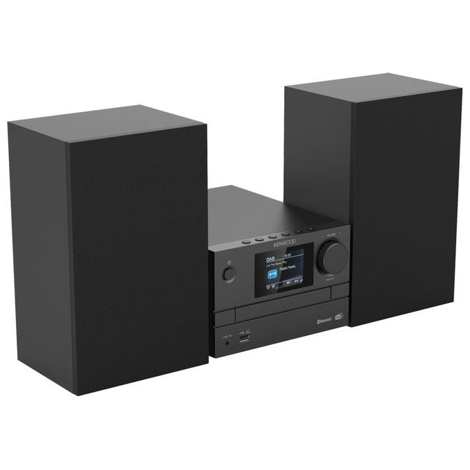 Kenwood M-525DAB Microsistema Audio Hi-Fi DAB+ FM CD USB Bluetooth 5.0 7 W colore Nero