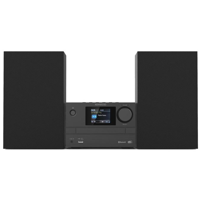Kenwood M-525DAB Microsistema Audio Hi-Fi DAB+ FM CD USB Bluetooth 5.0 7 W colore Nero