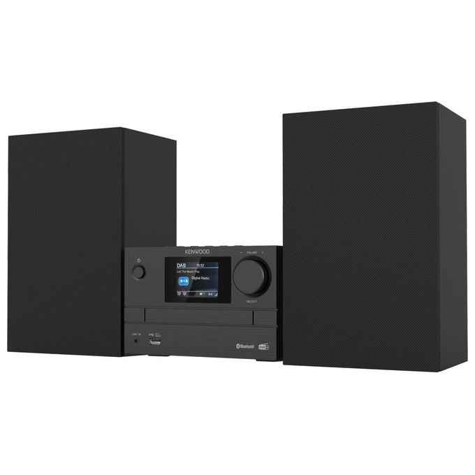 Kenwood M-525DAB Microsistema Audio Hi-Fi DAB+ FM CD USB Bluetooth 5.0 7 W colore Nero