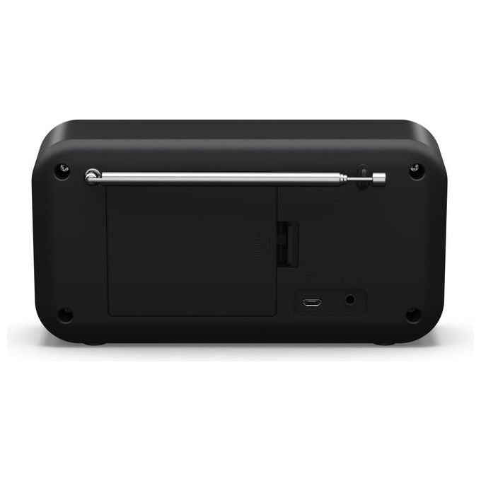 Sharp DR-P420BK DR-P420 Radio Digitale Portatile DAB DAB+ FM Bluetooth 5.0 USB Micro-B Display LCD Dimmerabile Doppia Sveglia colore Nero