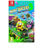 Game Mill SWITCH-KARTRACERS3 Nickelodeon Kart Racers 3 Slime Speedway Videogioco per Nintendo Switch 1-4 giocatori lingue audio e testo in italiano colore Nero