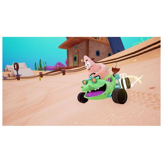 Game Mill SWITCH-KARTRACERS3 Nickelodeon Kart Racers 3 Slime Speedway Videogioco per Nintendo Switch 1-4 giocatori lingue audio e testo in italiano colore Nero