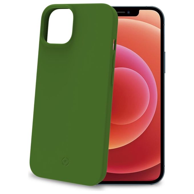 Celly Planet Eco Cover per iPhone 14 Plus Verde