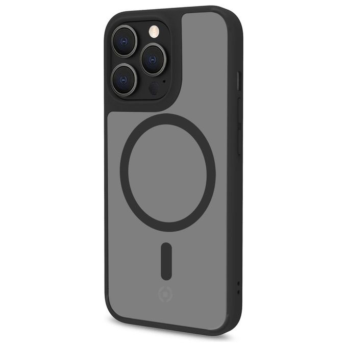 Celly MagMatt Cover per iPhone 14 Pro Nero