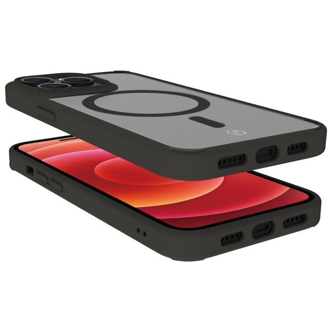 Celly MagMatt Cover per iPhone 14 Pro Nero