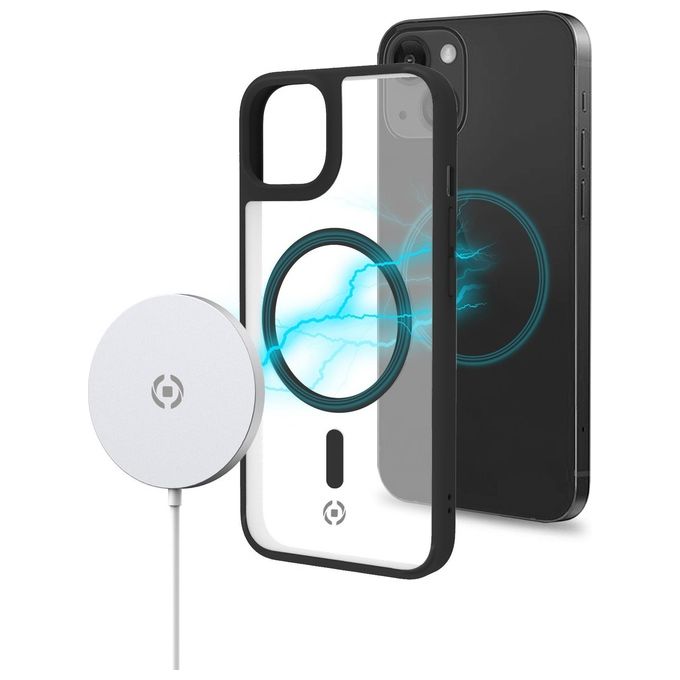 Celly MagMatt Cover per iPhone 14 Pro Nero