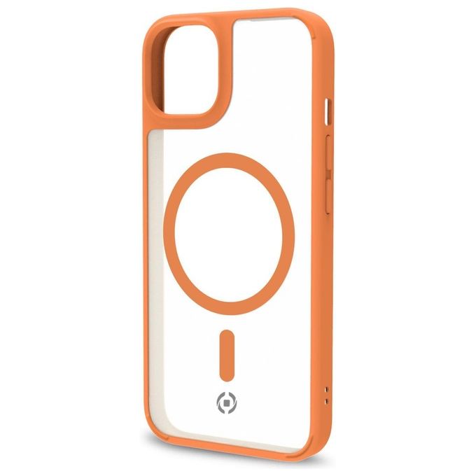 Celly MagMatt Cover per iPhone 14 Giallo