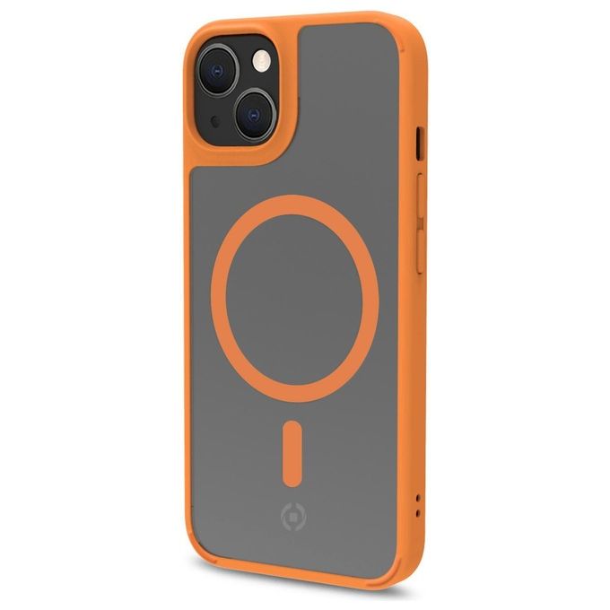 Celly MagMatt Cover per iPhone 14 Giallo