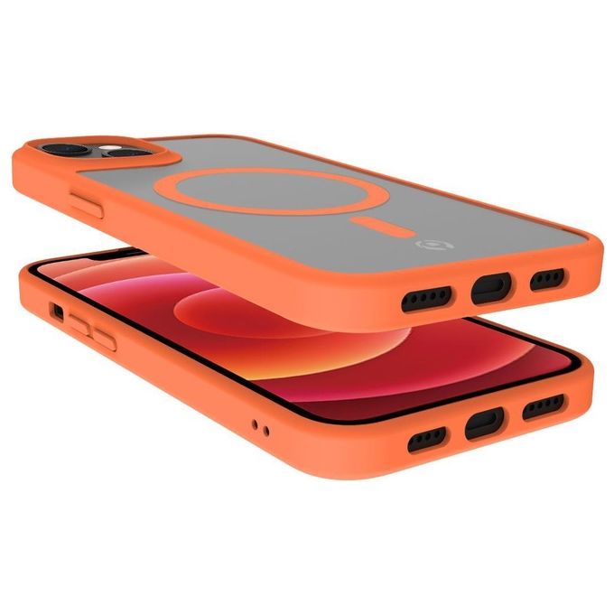 Celly MagMatt Cover per iPhone 4 Plus Giallo