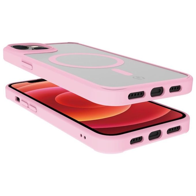 Celly MagMatt Cover per iPhone 14 Rosa
