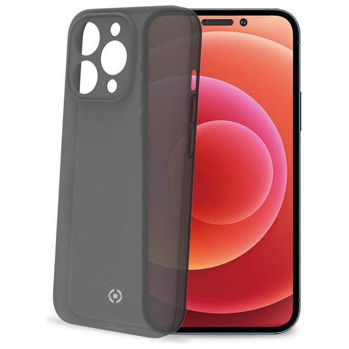 Celly Space Cover per iPhone 14 Pro Nero